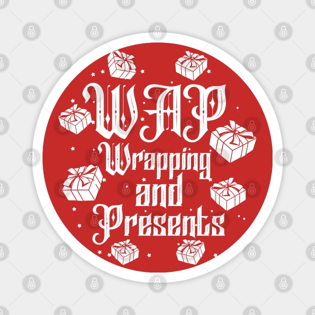 WAP: Wrapping and Presents Cardi b parody Magnet by GodsBurden